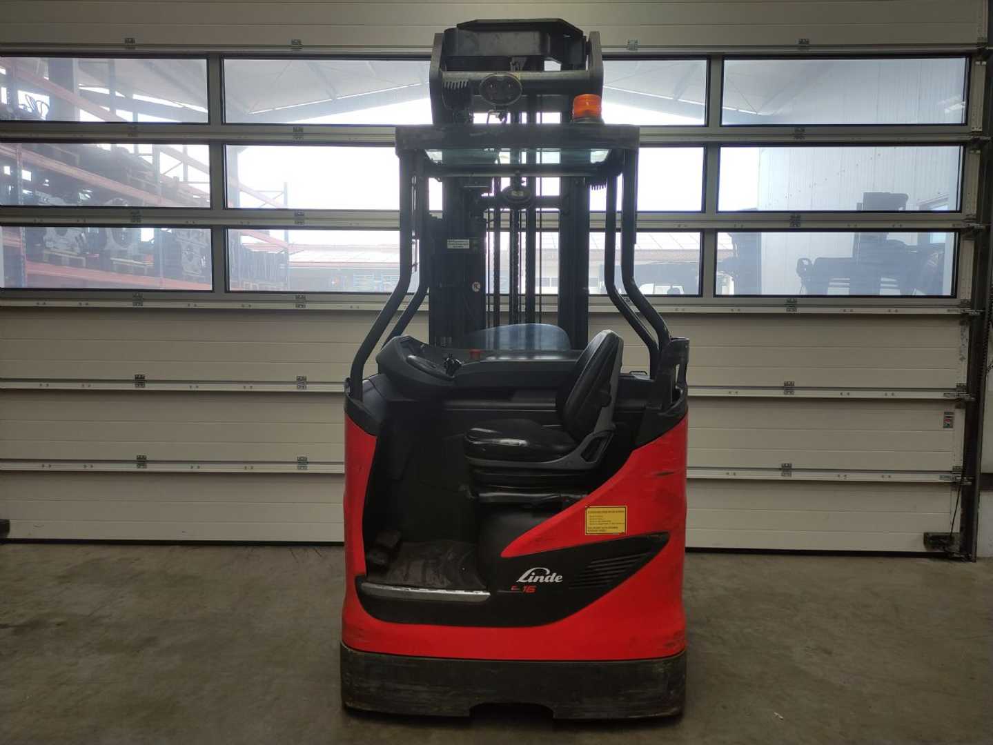 Used Forklift Linde R16-01/1120 Krautuvas su stumiamu stiebu (Image 4)