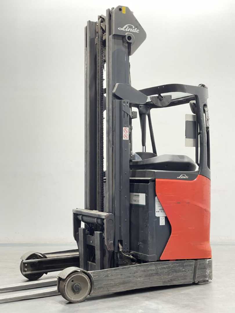 Used Forklift Linde R16-01-1120 Krautuvas su stumiamu stiebu (Image 2)