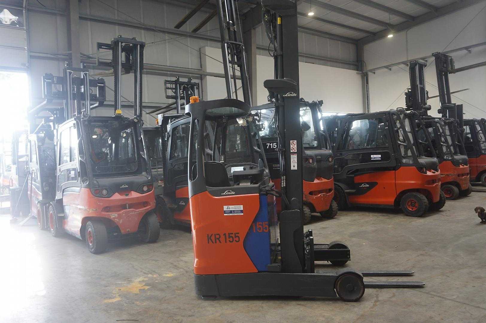 Used Forklift Linde R 16B-01 - Nur 1.853 Stunden Krautuvas su stumiamu stiebu (Image 3)