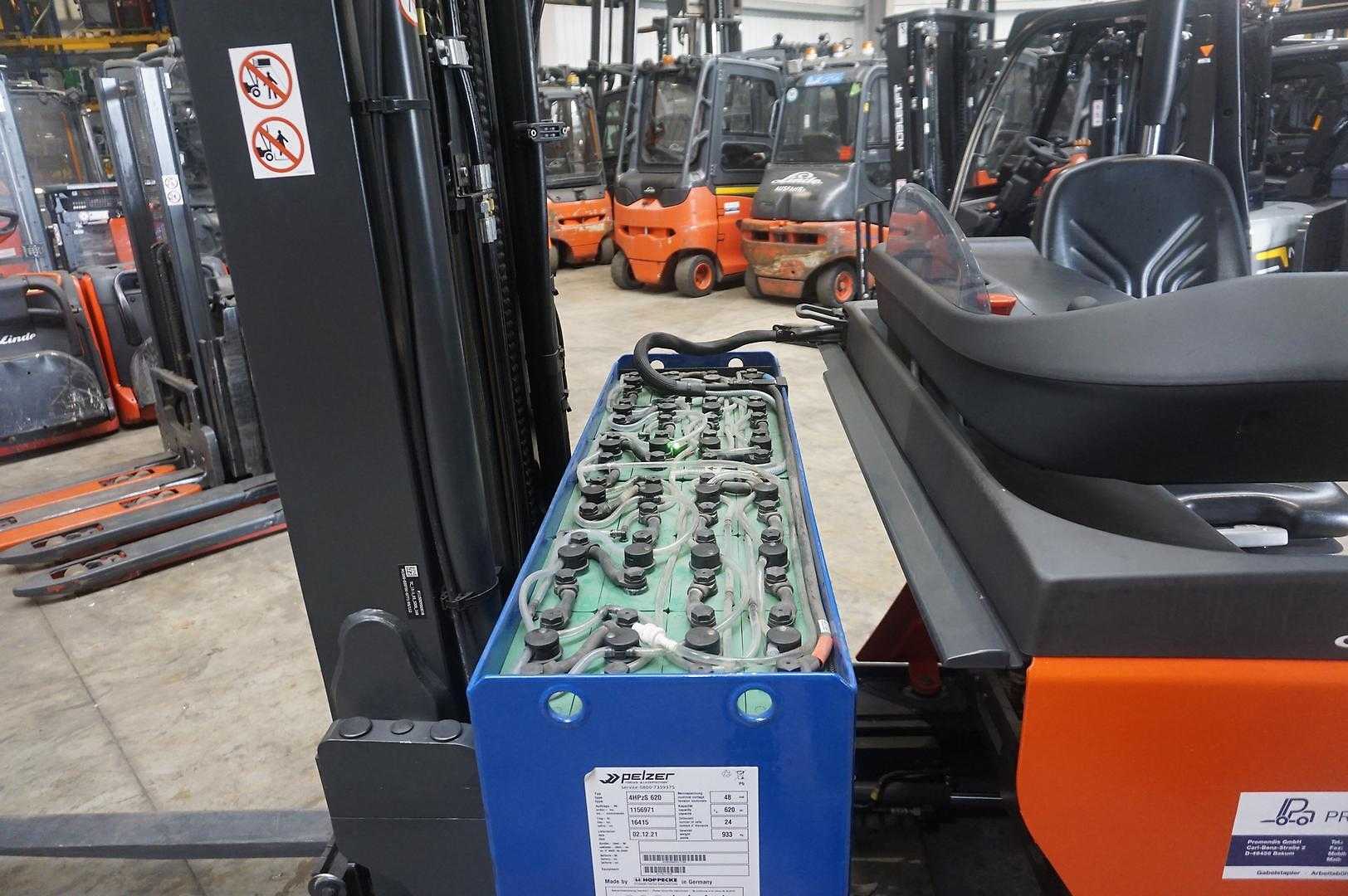 Used Forklift Linde R 16B-01 - Nur 1.853 Stunden Krautuvas su stumiamu stiebu (Image 10)