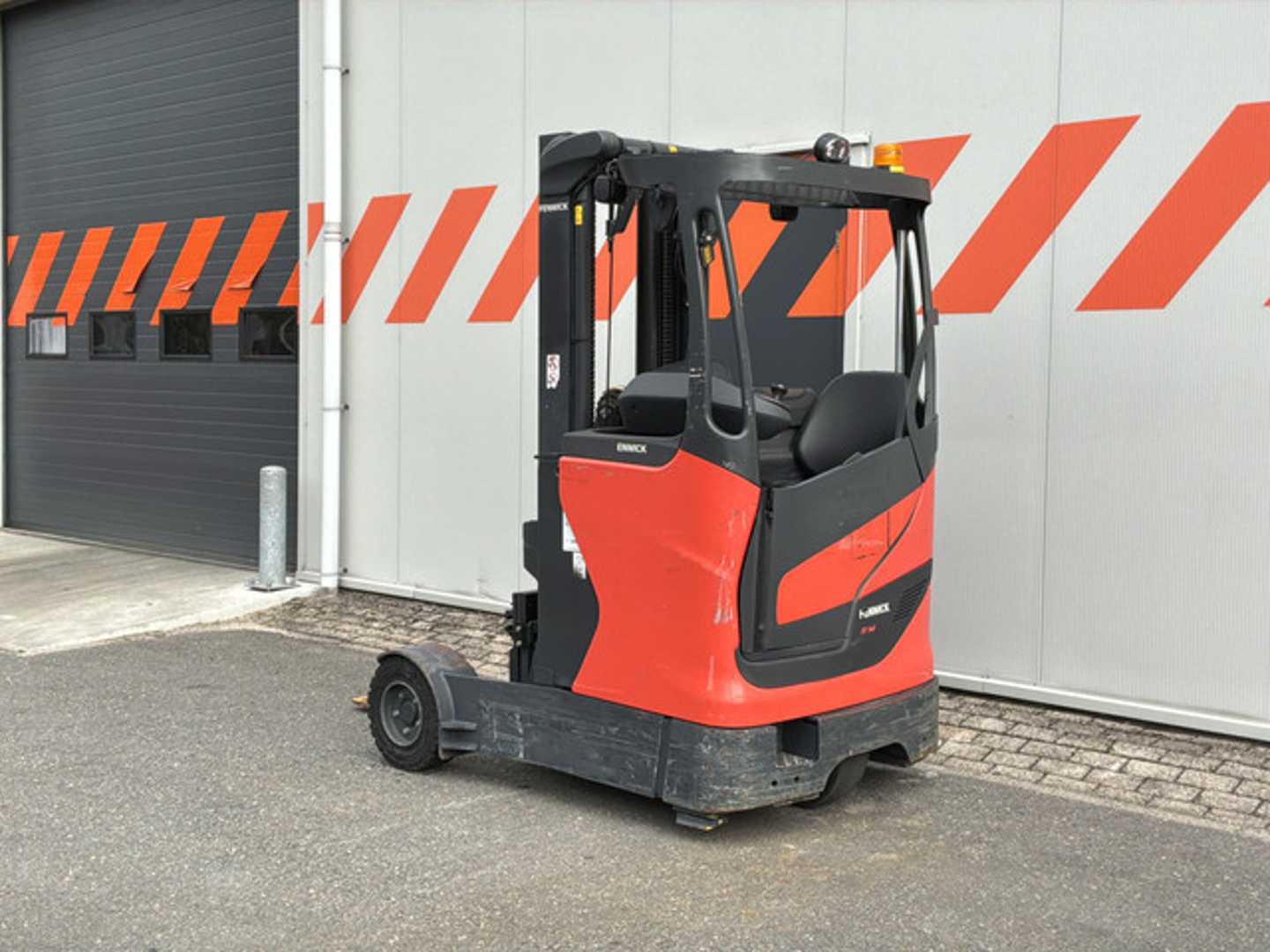Used Forklift Linde R14G-01 Krautuvas su stumiamu stiebu (Image 2)