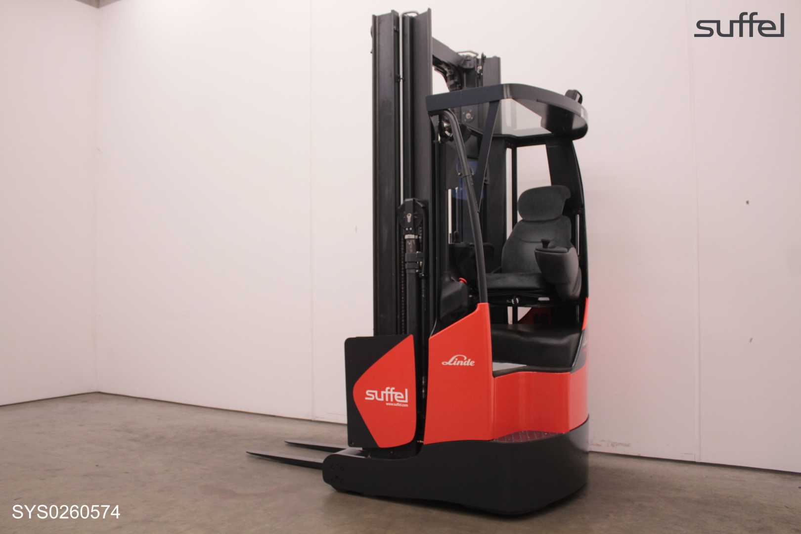 Used Forklift Linde R 14 X HOCH Krautuvas su stumiamu stiebu (Image 3)