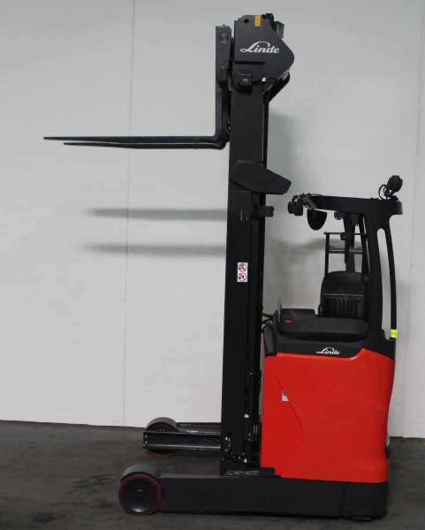 Used Forklift Linde R 16 1120 Krautuvas su stumiamu stiebu (Image 3)