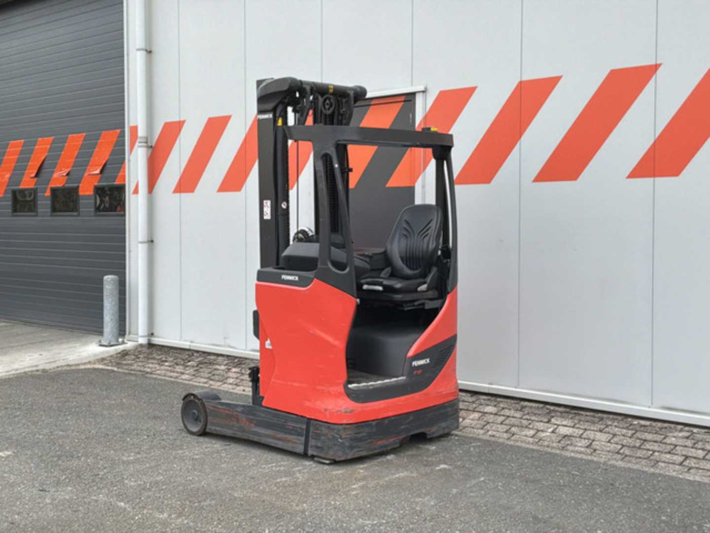 Used Forklift Linde R12B-01 Krautuvas su stumiamu stiebu (Image 2)