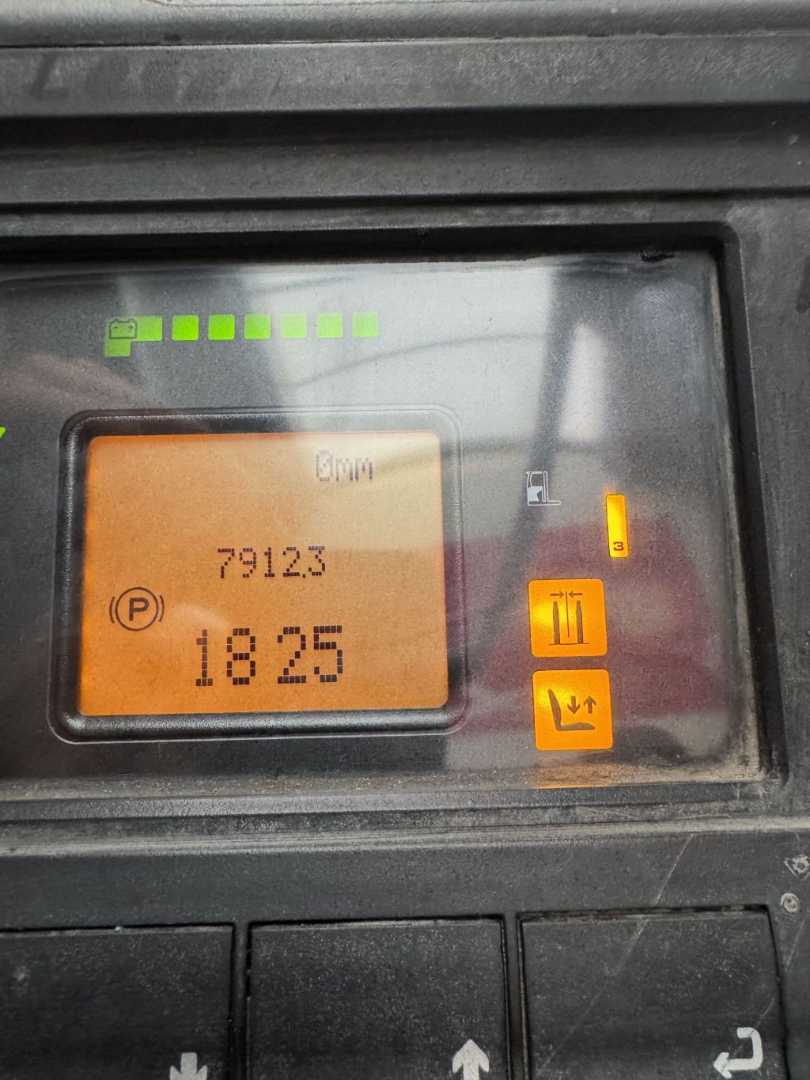 Used Forklift Linde R20 -01Triplex Klammergabel Krautuvas su stumiamu stiebu (Image 7)