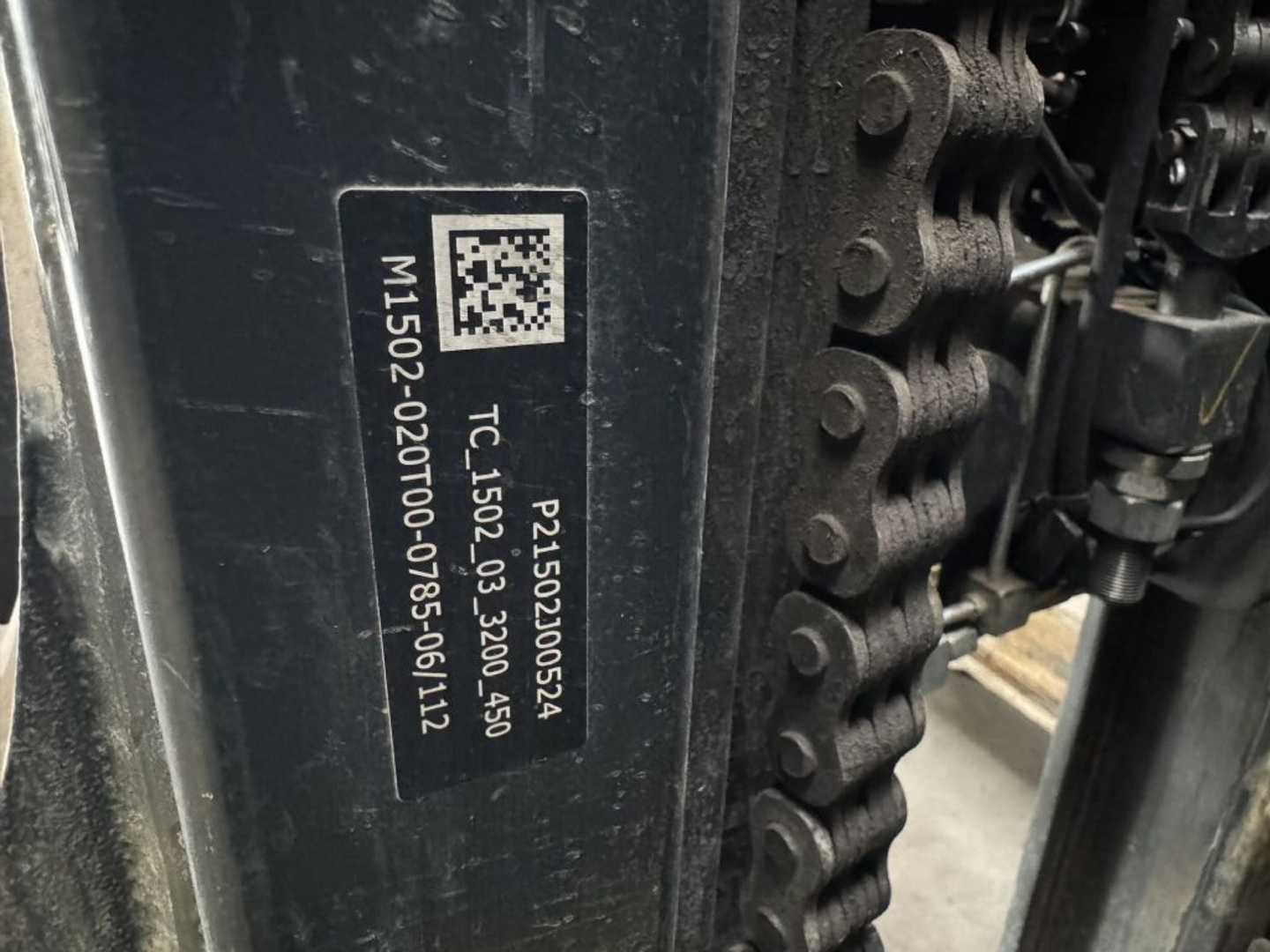 Used Forklift Linde R20 -01Triplex Klammergabel Krautuvas su stumiamu stiebu (Image 10)
