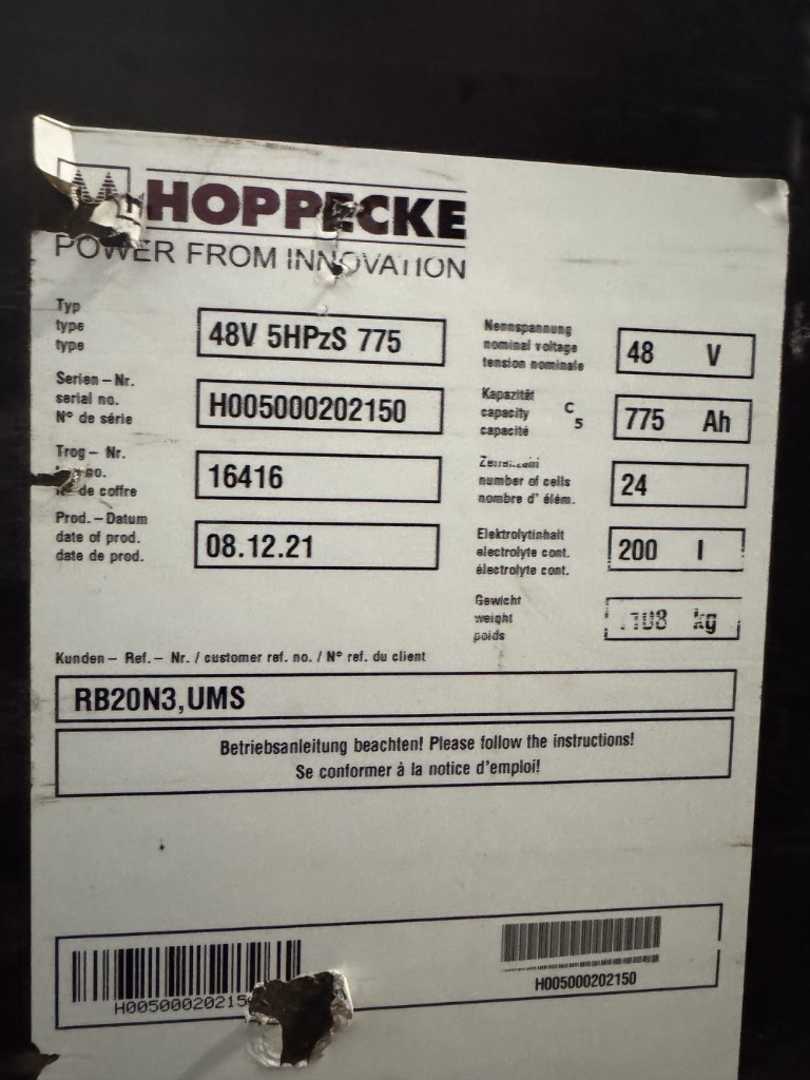 Used Forklift Mitsubishi RB20N3 - 4.719 Std. - HH 8.950 mm Krautuvas su stumiamu stiebu (Image 6) Used Forklift Mitsubishi RB20N3 - 4.719 Std. - HH 8.950 mm Krautuvas su stumiamu stiebu (Image 6)