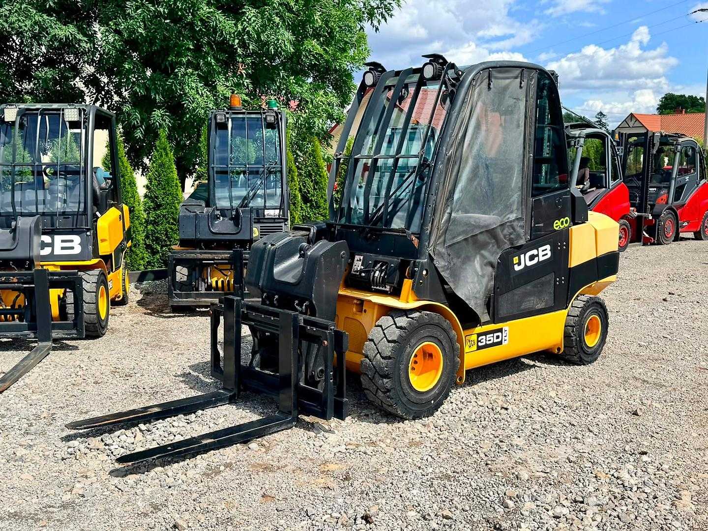 Used Forklift JCB Teletruk TLT35D Krautuvas su teleskopine svirtimi (Image 2)
