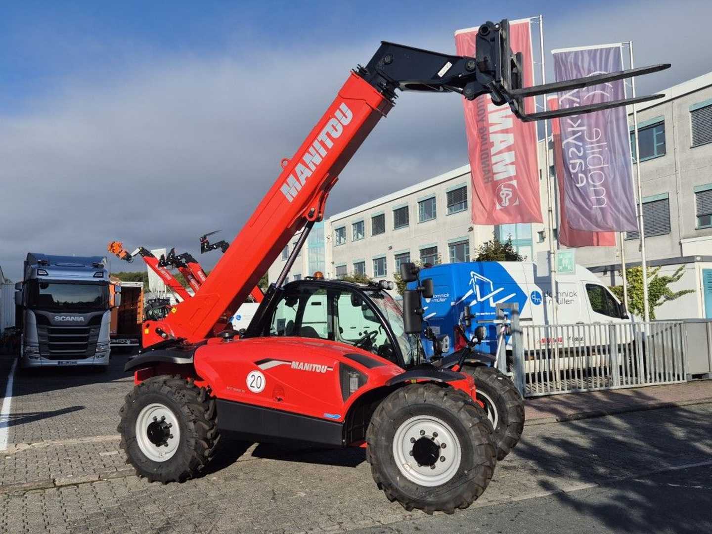 Used Forklift Manitou MT 930 H Krautuvas su teleskopine svirtimi (Image 7)