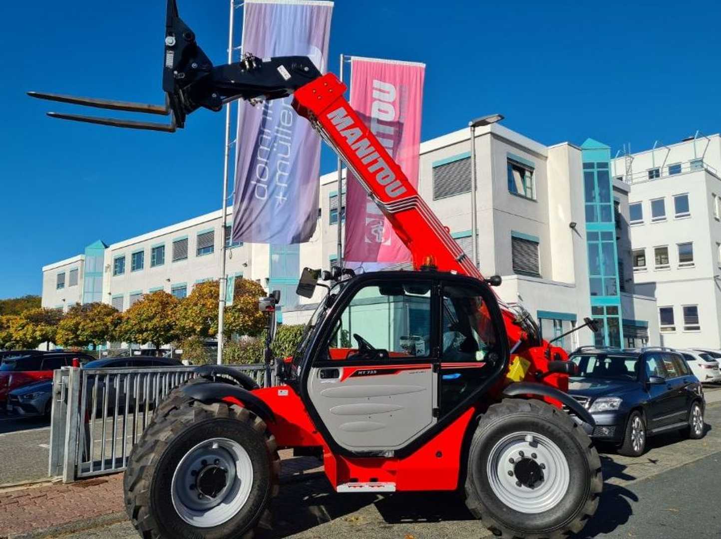 Used Forklift Manitou MT 733 easy Krautuvas su teleskopine svirtimi (Image 1)