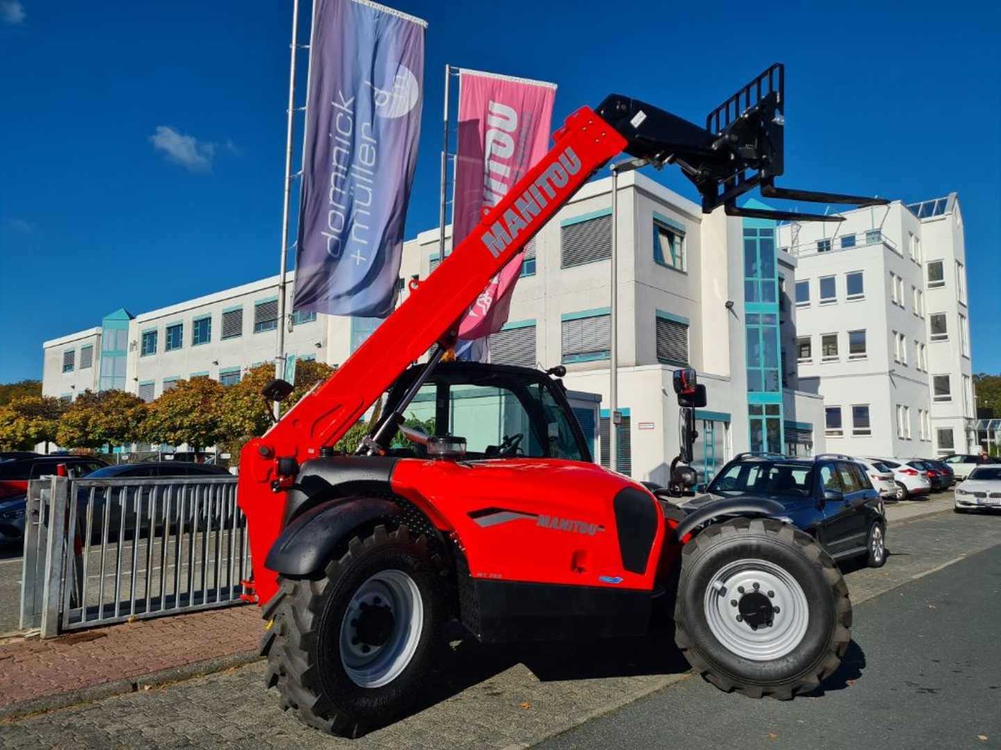 Used Forklift Manitou MT 733 easy Krautuvas su teleskopine svirtimi (Image 5)