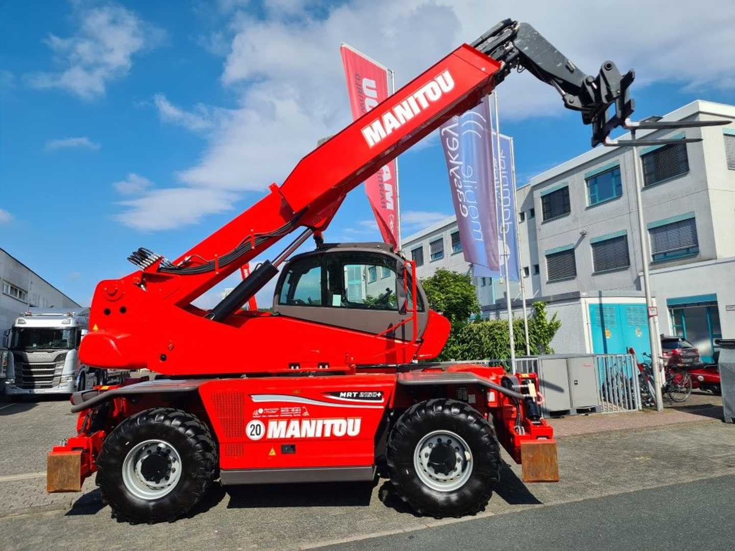 Used Forklift Manitou MRT 2150 Privilege Krautuvas su teleskopine svirtimi (Image 4)