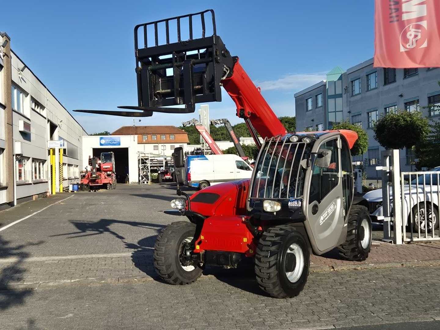 Used Forklift Manitou MT625 T Krautuvas su teleskopine svirtimi (Image 3) Used Forklift Manitou MT625 T Krautuvas su teleskopine svirtimi (Image 3)