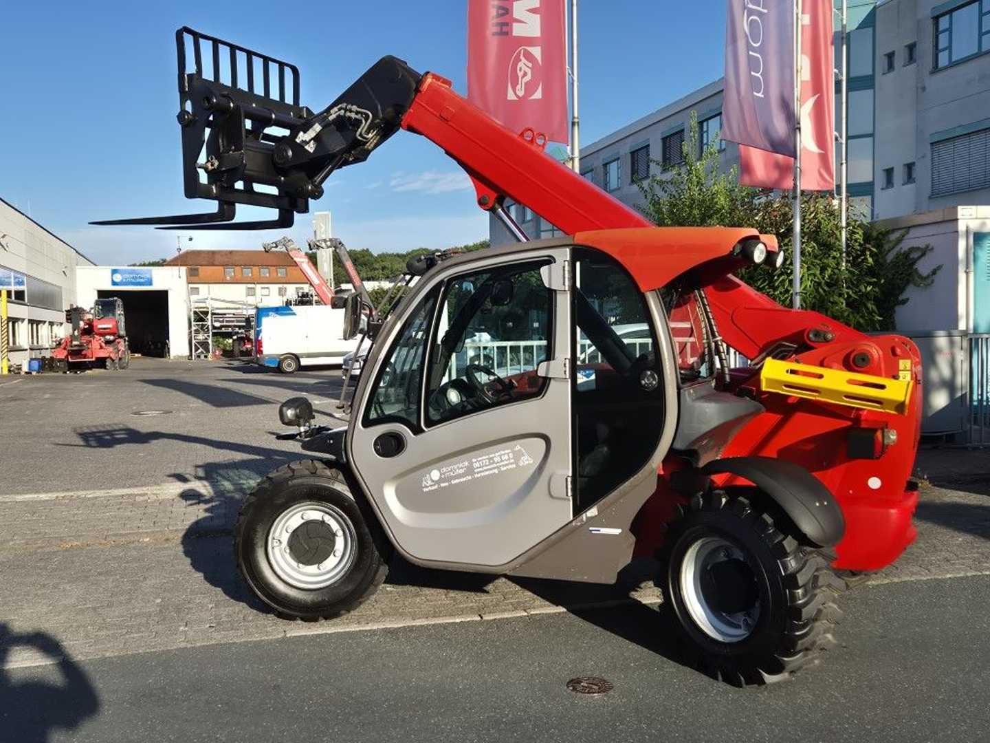 Used Forklift Manitou MT625 T Krautuvas su teleskopine svirtimi (Image 4) Used Forklift Manitou MT625 T Krautuvas su teleskopine svirtimi (Image 4)