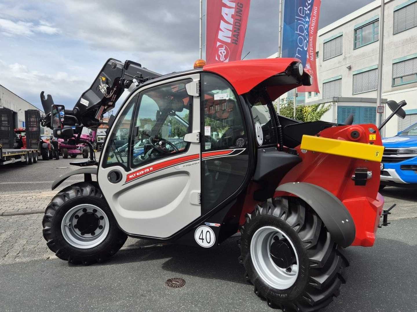 Used Forklift Manitou MLT 625 H Premium Krautuvas su teleskopine svirtimi (Image 4)