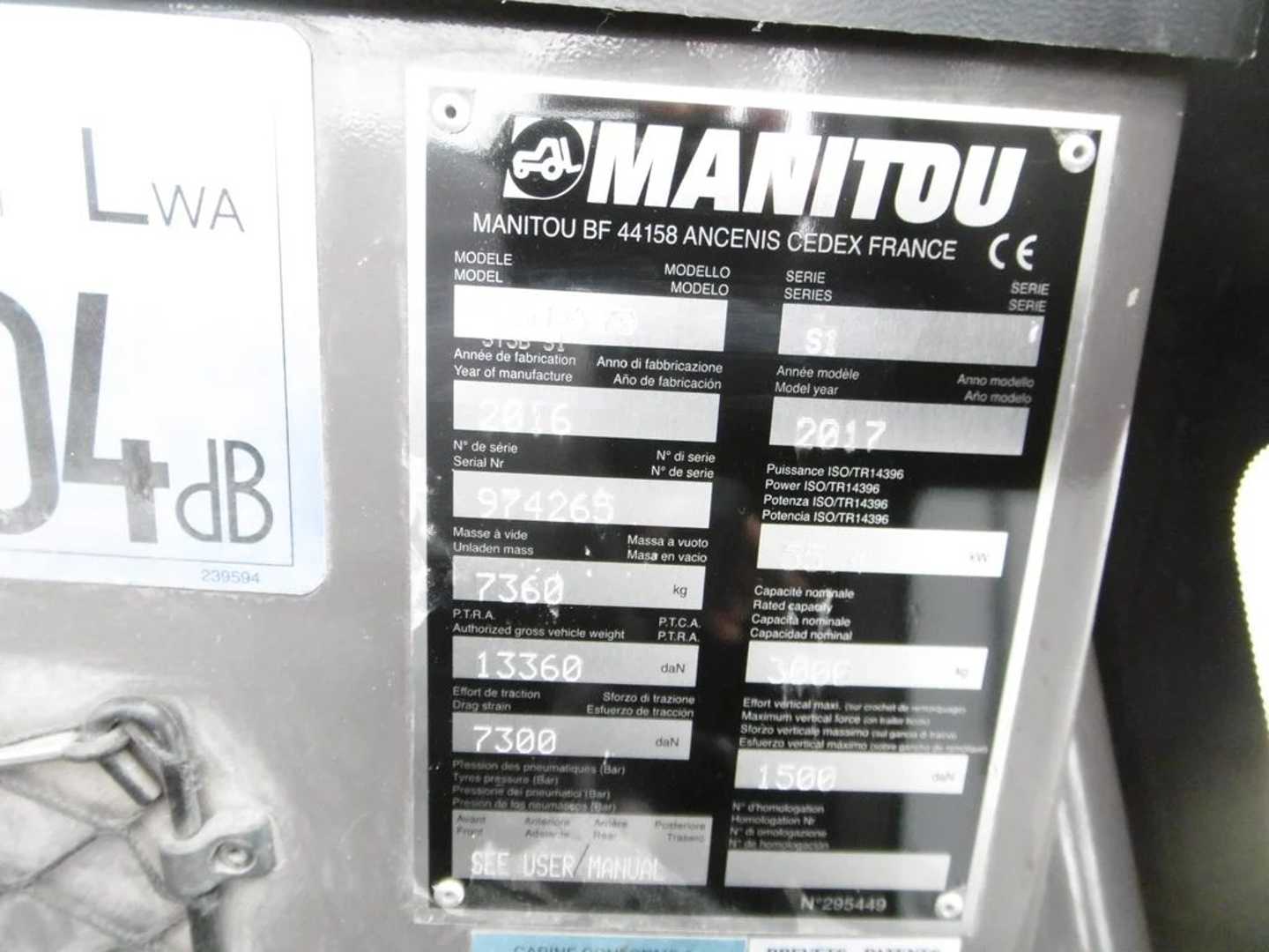 Used Forklift Manitou MT 1030 easy 75D Krautuvas su teleskopine svirtimi (Image 12)