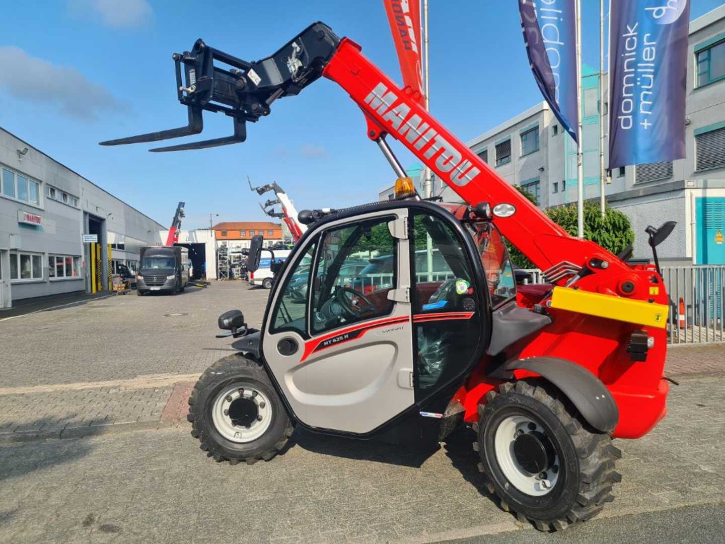 Used Forklift Manitou MT625 T Comfort Krautuvas su teleskopine svirtimi (Image 3)