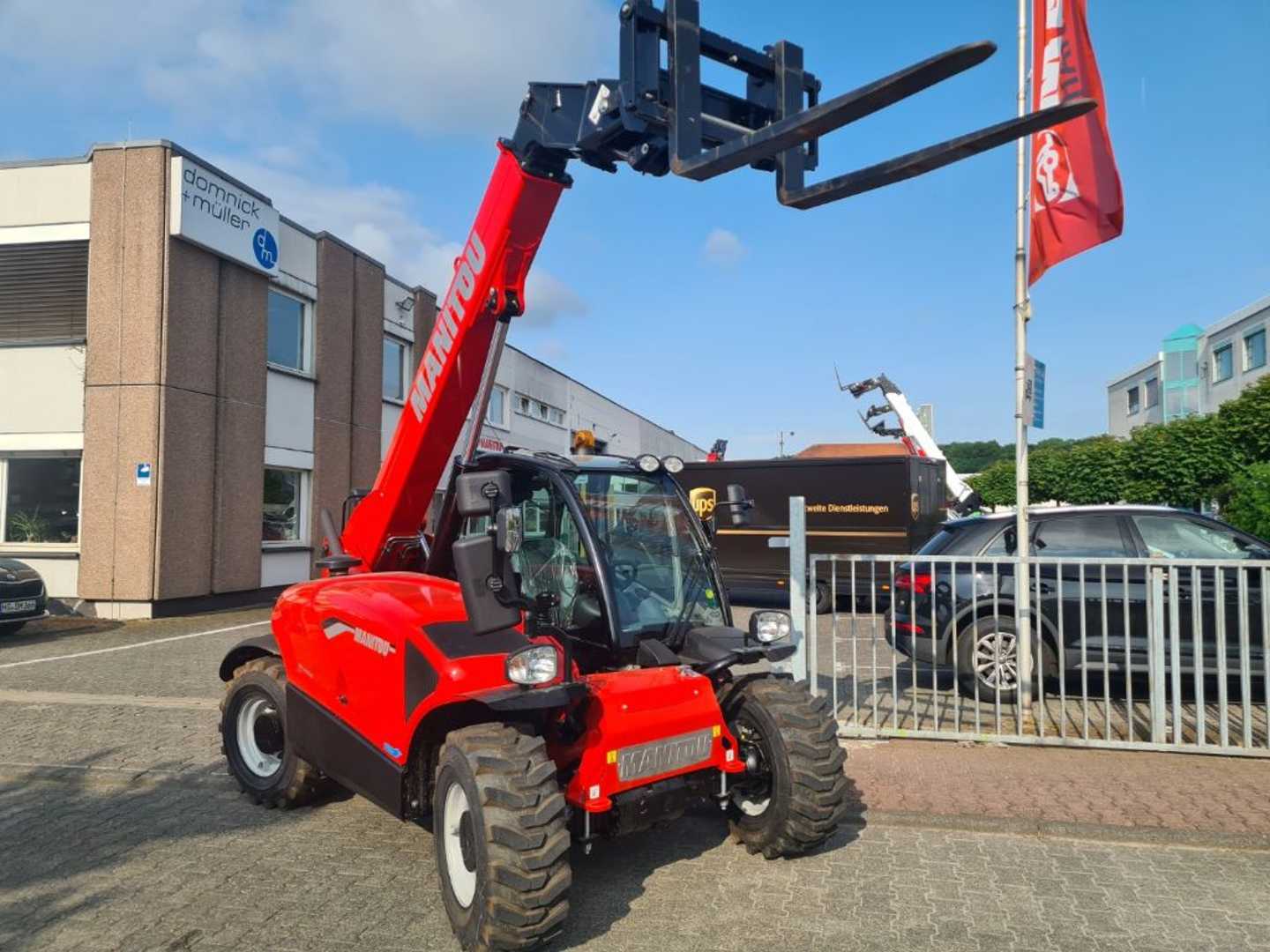 Used Forklift Manitou MT625 T Comfort Krautuvas su teleskopine svirtimi (Image 7)