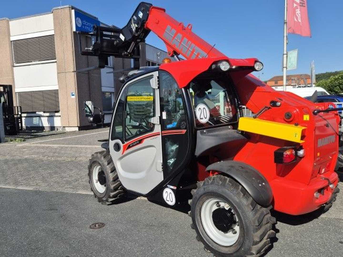 Used Forklift Manitou MT625 AirCon Krautuvas su teleskopine svirtimi (Image 4)