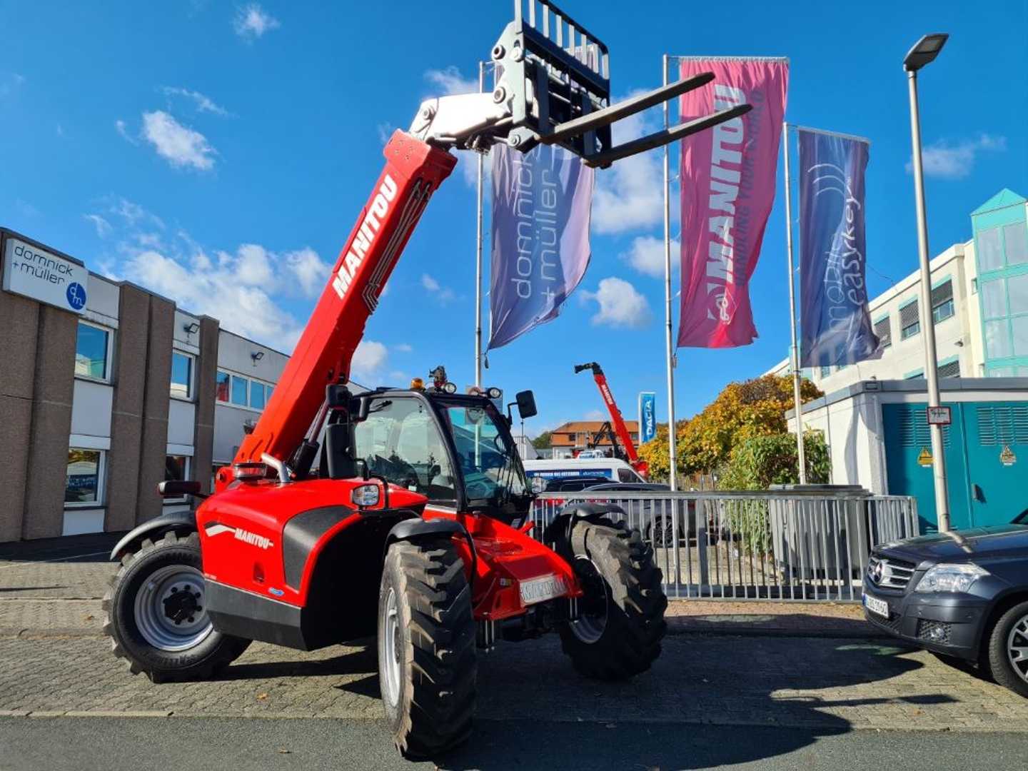 Used Forklift Manitou MT 733 easy Krautuvas su teleskopine svirtimi (Image 4)