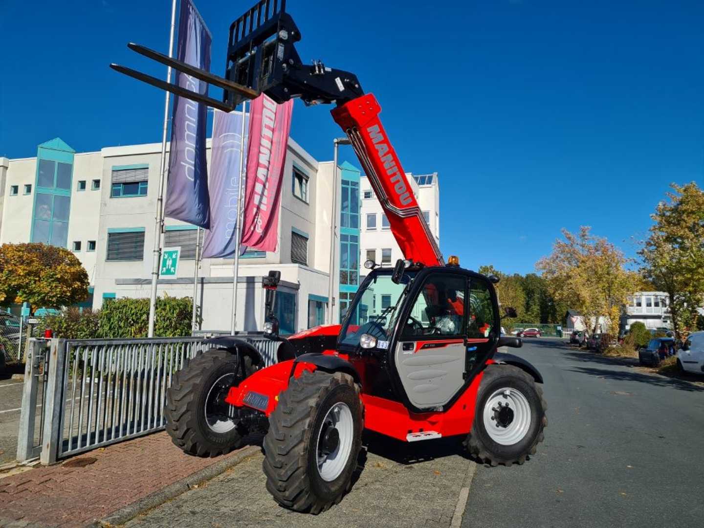 Used Forklift Manitou MT 733 easy Krautuvas su teleskopine svirtimi (Image 7)