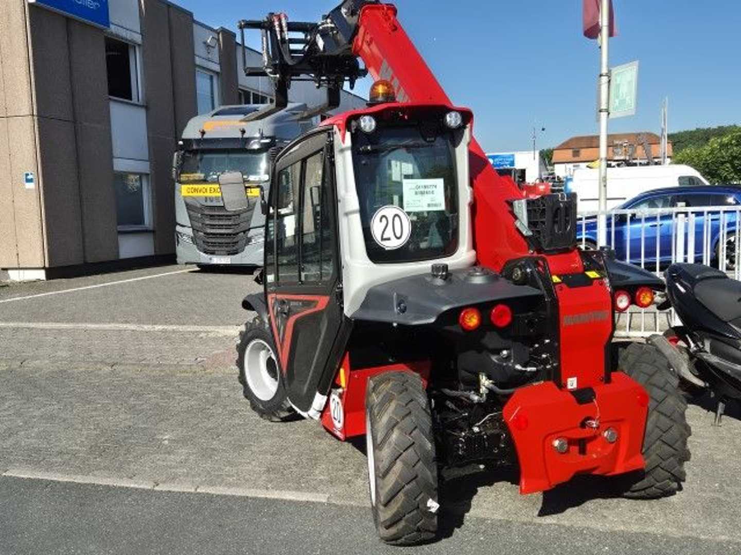 Used Forklift Manitou ULM 412 H Comfort Krautuvas su teleskopine svirtimi (Image 8) Used Forklift Manitou ULM 412 H Comfort Krautuvas su teleskopine svirtimi (Image 8)