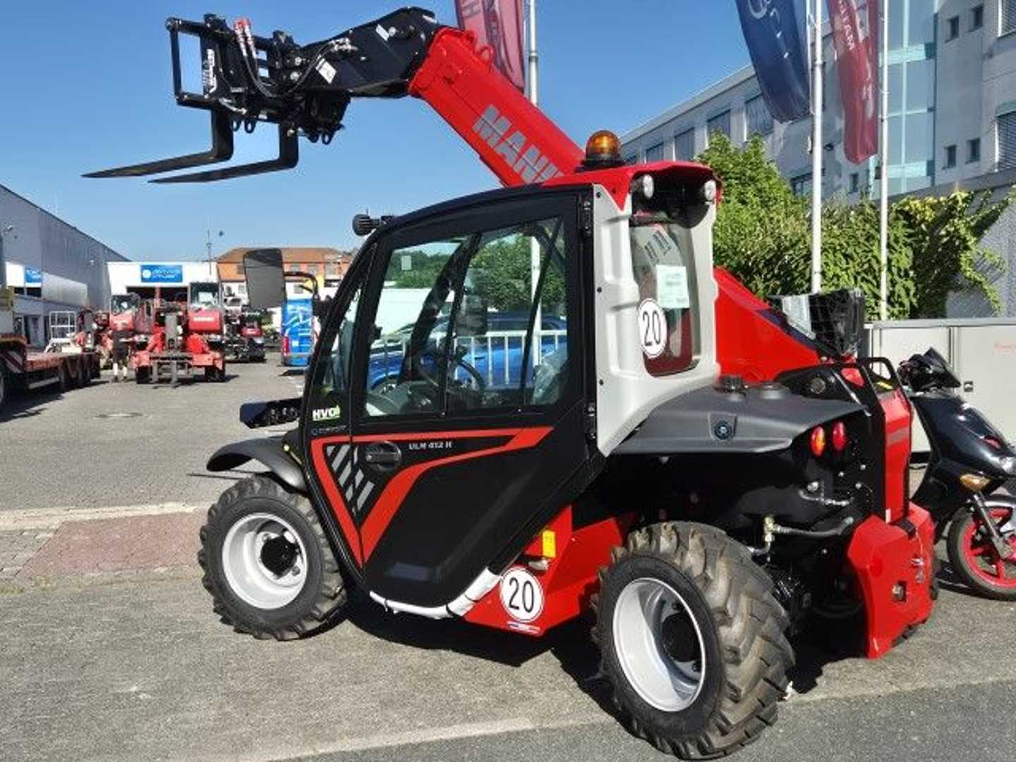 Used Forklift Manitou ULM 412 H Comfort Krautuvas su teleskopine svirtimi (Image 9) Used Forklift Manitou ULM 412 H Comfort Krautuvas su teleskopine svirtimi (Image 9)