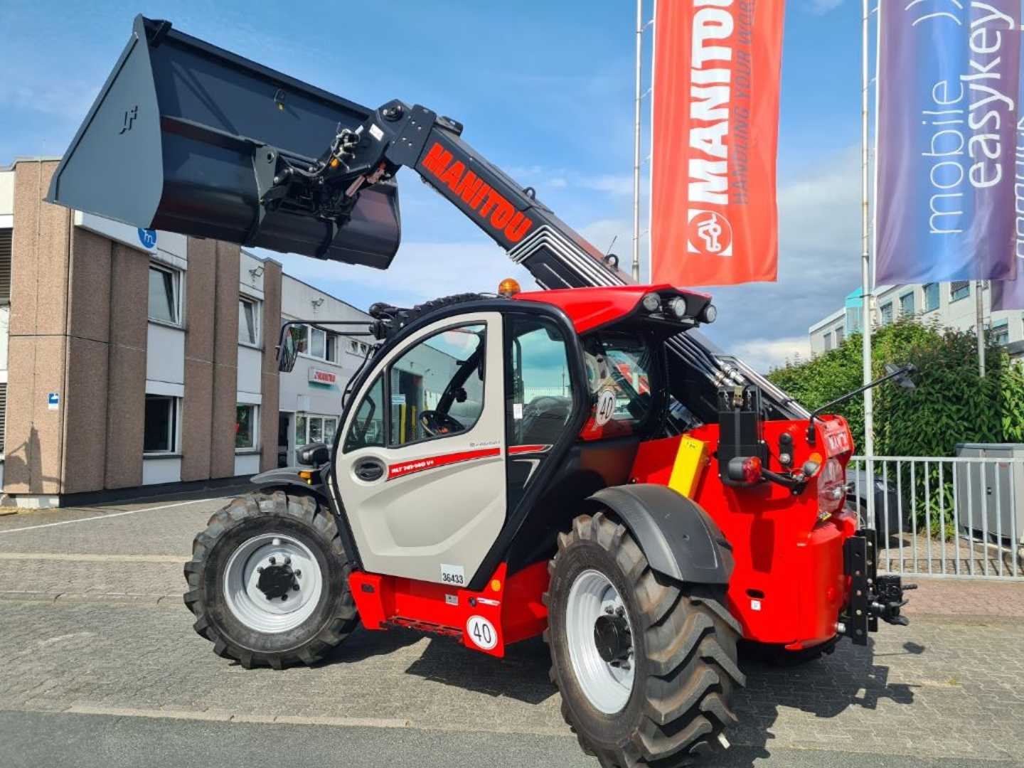 Used Forklift Manitou MLT 841-145 + ELITE Krautuvas su teleskopine svirtimi (Image 1) Used Forklift Manitou MLT 841-145 + ELITE Krautuvas su teleskopine svirtimi (Image 1)