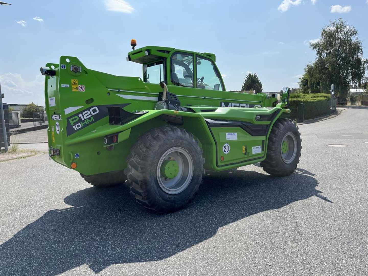 Used Forklift Merlo P120.10HM Krautuvas su teleskopine svirtimi (Image 6) Used Forklift Merlo P120.10HM Krautuvas su teleskopine svirtimi (Image 6)
