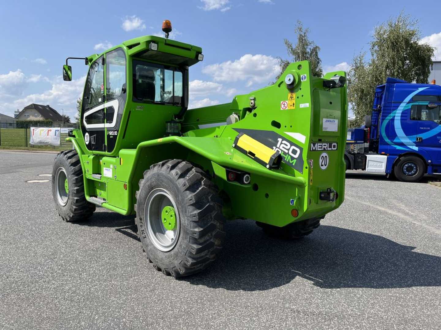 Used Forklift Merlo P120.10HM Krautuvas su teleskopine svirtimi (Image 9) Used Forklift Merlo P120.10HM Krautuvas su teleskopine svirtimi (Image 9)