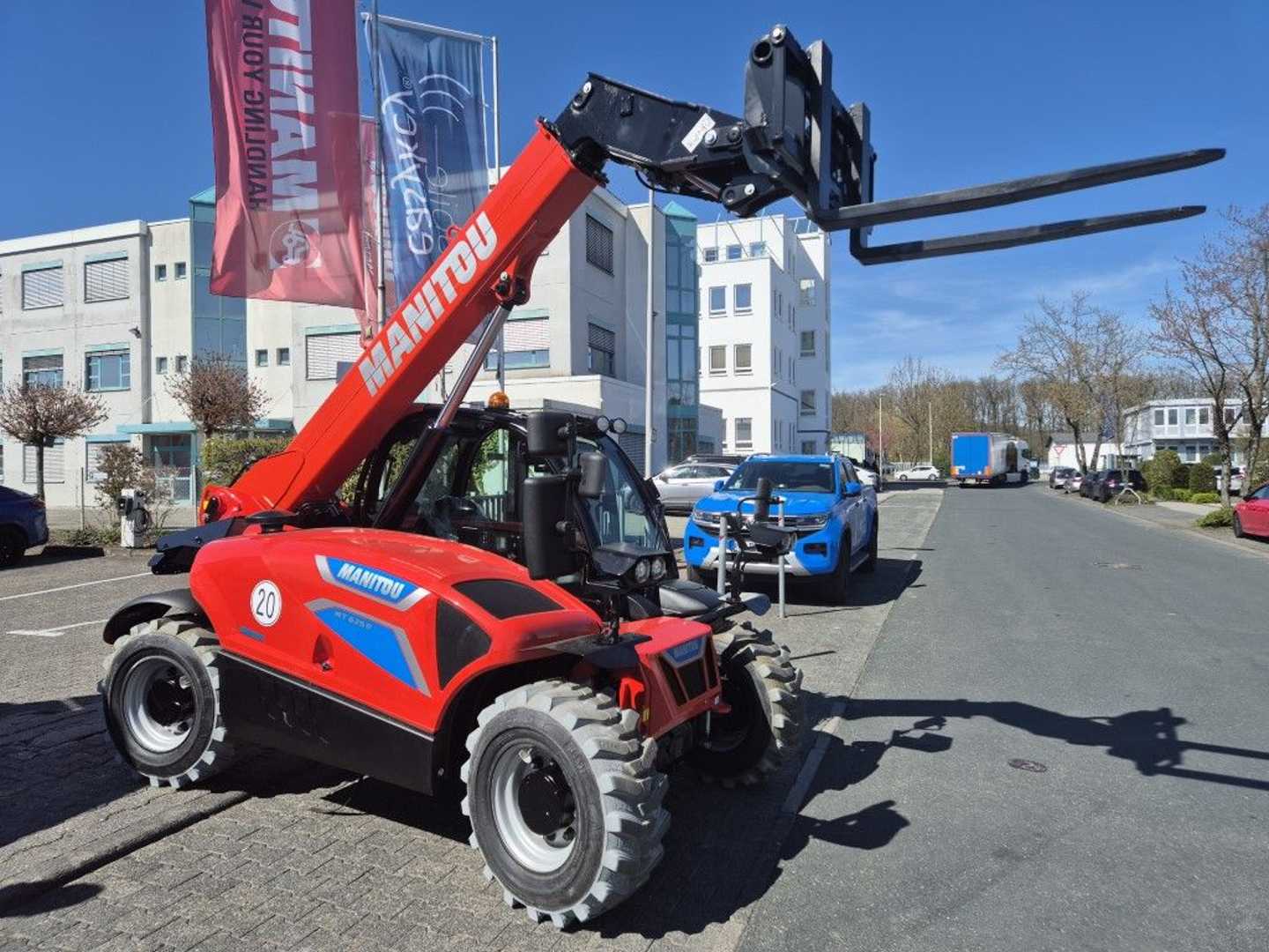 Used Forklift Manitou MT625 E 100Volt Krautuvas su teleskopine svirtimi (Image 3) Used Forklift Manitou MT625 E 100Volt Krautuvas su teleskopine svirtimi (Image 3)