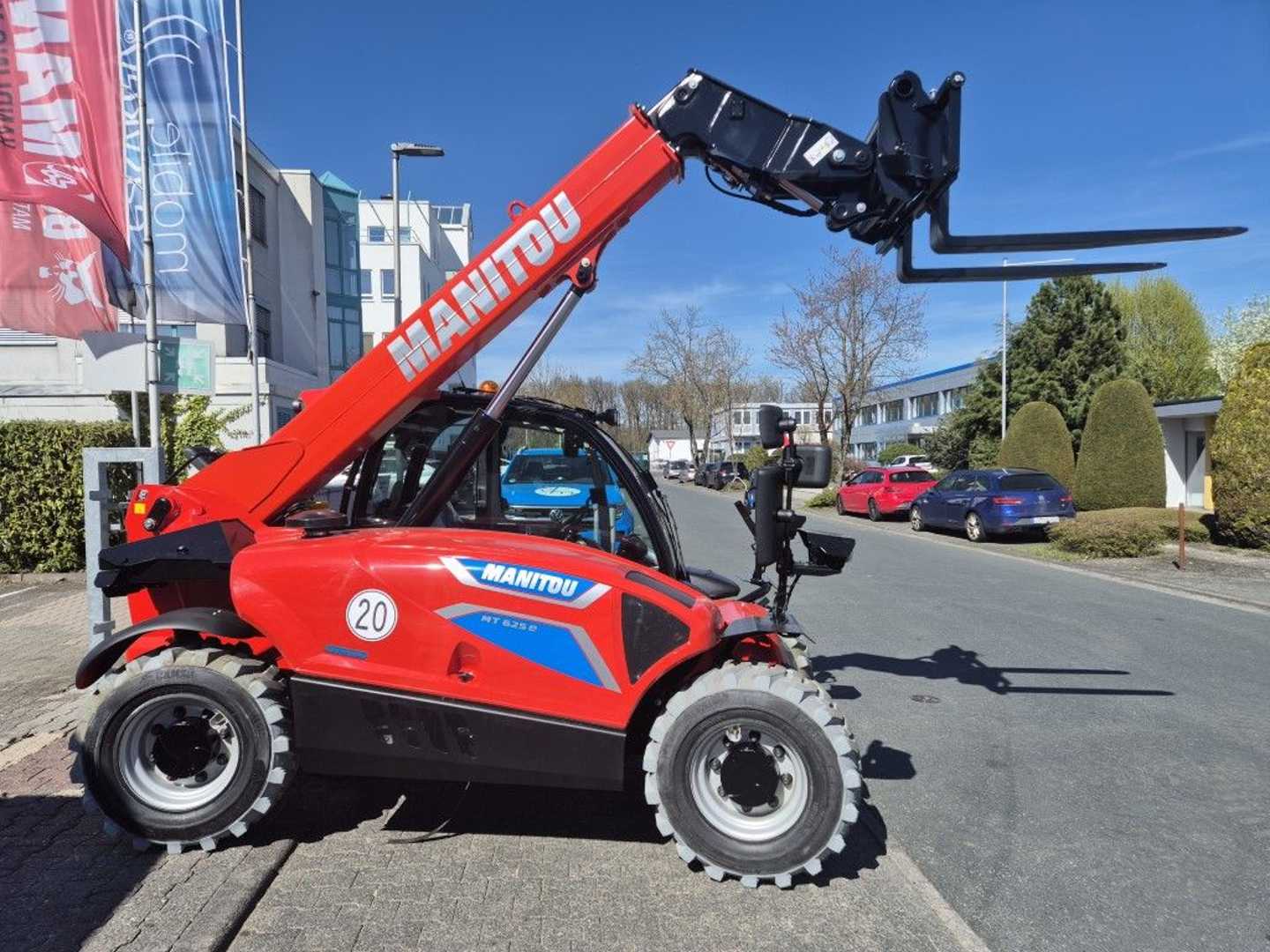 Used Forklift Manitou MT625 E 100Volt Krautuvas su teleskopine svirtimi (Image 4) Used Forklift Manitou MT625 E 100Volt Krautuvas su teleskopine svirtimi (Image 4)