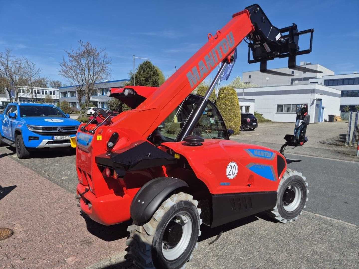 Used Forklift Manitou MT625 E 100Volt Krautuvas su teleskopine svirtimi (Image 5) Used Forklift Manitou MT625 E 100Volt Krautuvas su teleskopine svirtimi (Image 5)