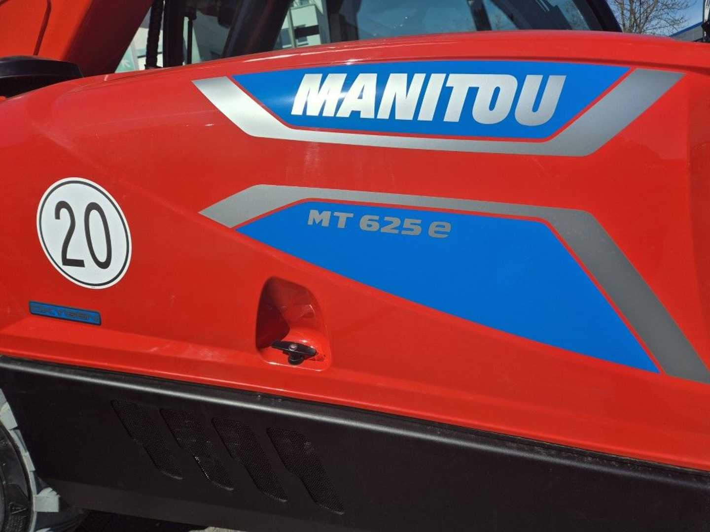 Used Forklift Manitou MT625 E 100Volt Krautuvas su teleskopine svirtimi (Image 6) Used Forklift Manitou MT625 E 100Volt Krautuvas su teleskopine svirtimi (Image 6)
