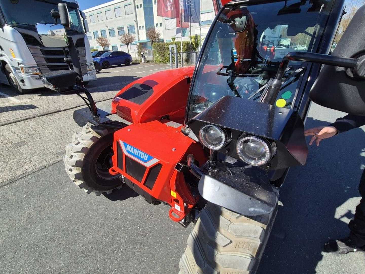 Used Forklift Manitou MT625 E 100Volt Krautuvas su teleskopine svirtimi (Image 9) Used Forklift Manitou MT625 E 100Volt Krautuvas su teleskopine svirtimi (Image 9)
