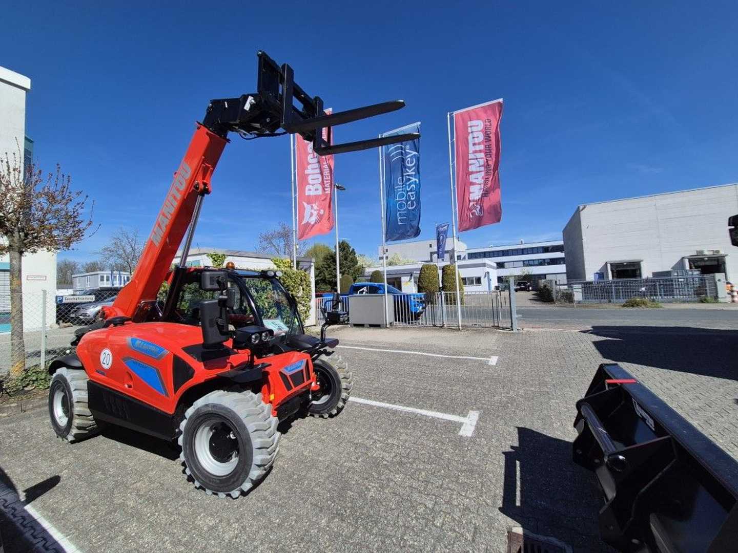 Used Forklift Manitou MT625 E 100Volt Krautuvas su teleskopine svirtimi (Image 11) Used Forklift Manitou MT625 E 100Volt Krautuvas su teleskopine svirtimi (Image 11)