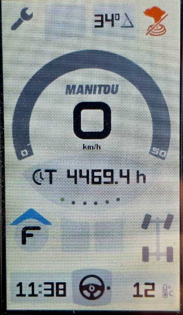 Used Forklift Manitou MLT 741 140V+ ST4 S2 2020 PREMIUM Krautuvas su teleskopine svirtimi (Image 13)
