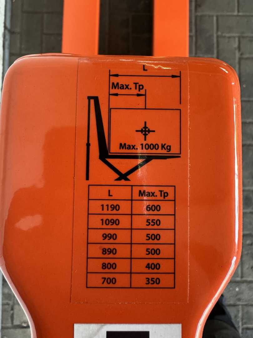 Used Forklift BT HHL100 Rankinis šakinis vežimėlis (rankinis) (Image 4) Used Forklift BT HHL100 Rankinis šakinis vežimėlis (rankinis) (Image 4)