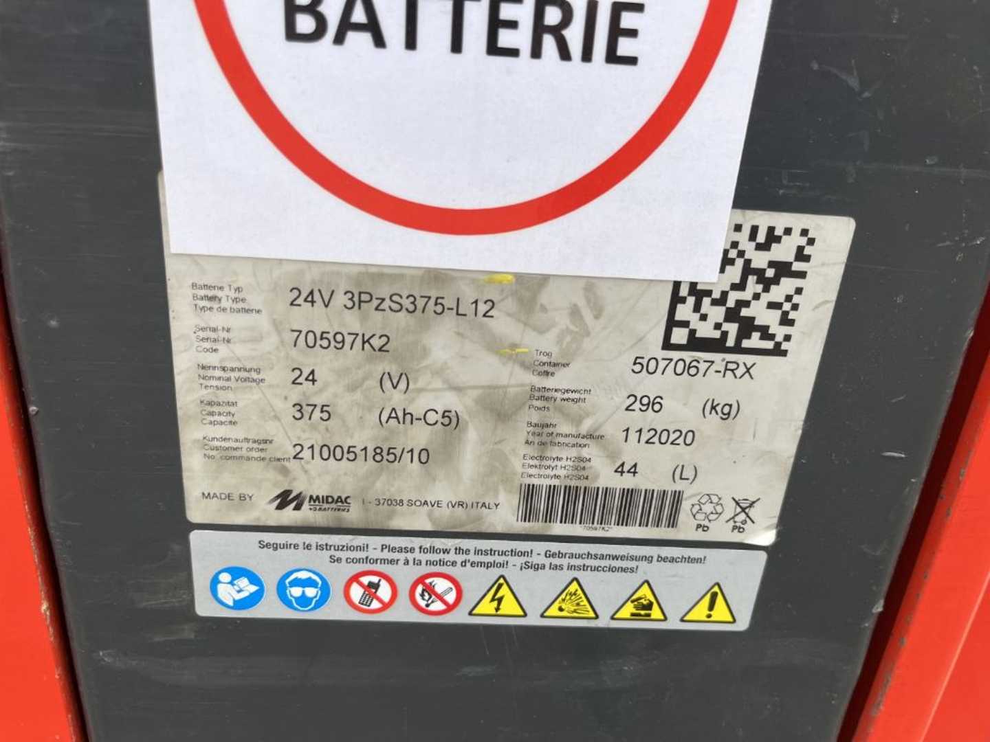 Used Forklift Linde P30 Vilkikas (Image 6) Used Forklift Linde P30 Vilkikas (Image 6)