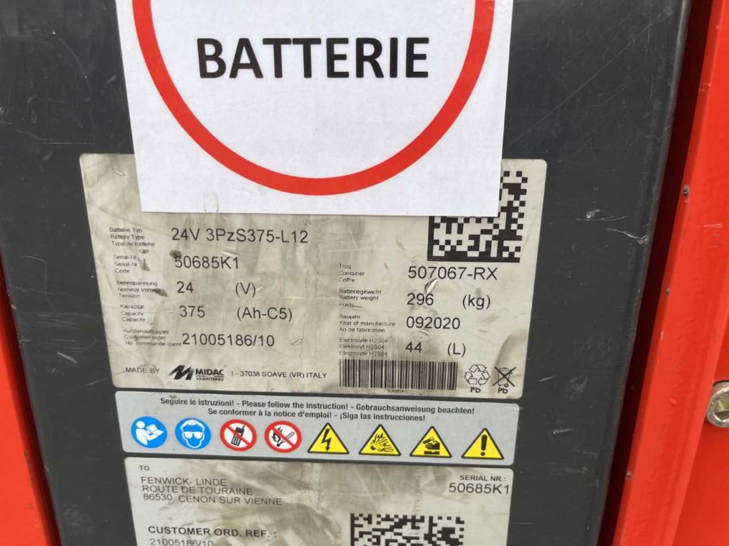 Used Forklift Linde P30 Vilkikas (Image 6) Used Forklift Linde P30 Vilkikas (Image 6)