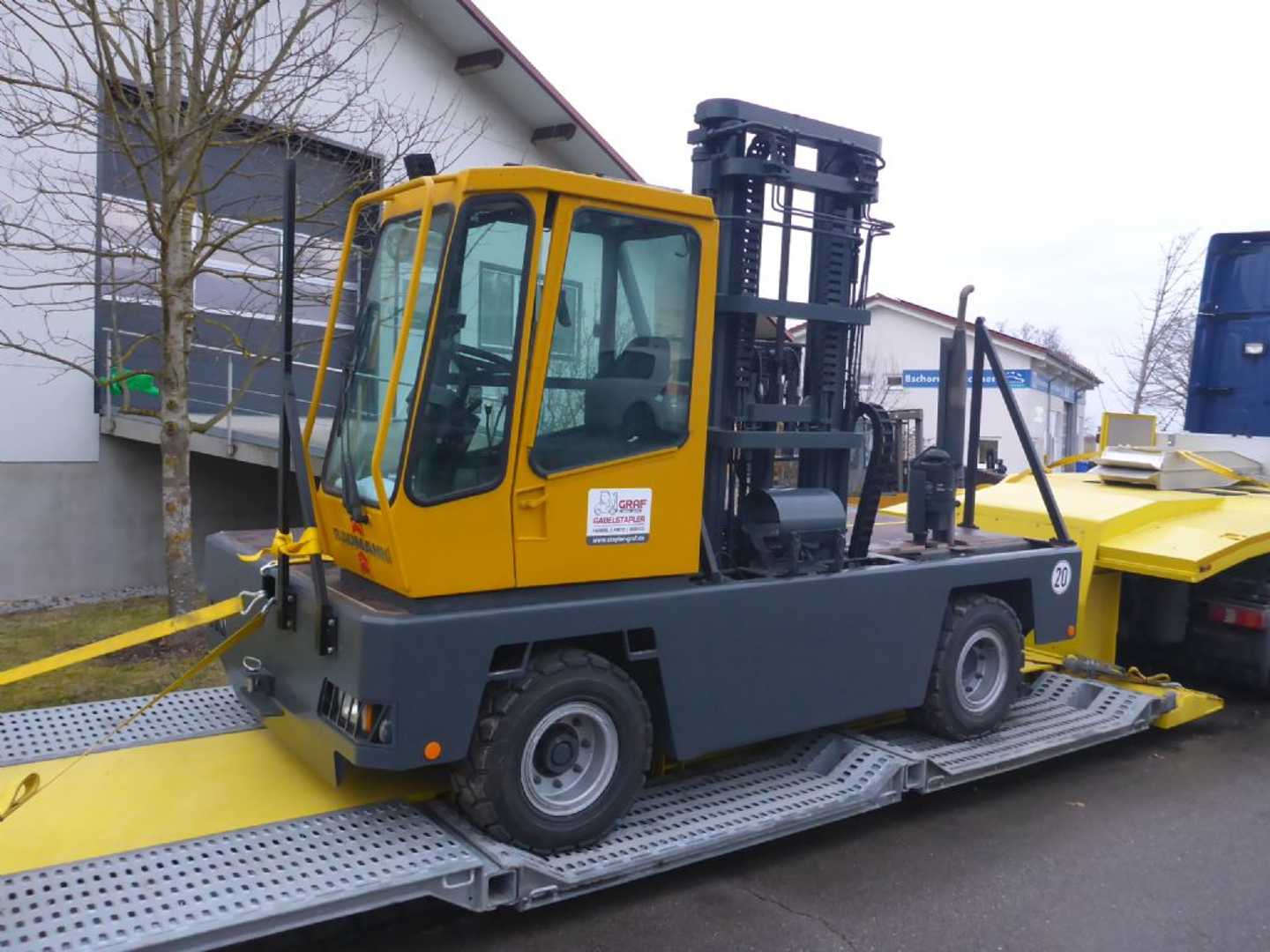 Used Forklift Baumann DX 50-14-45 Šoninis krautuvas (Image 1) Used Forklift Baumann DX 50-14-45 Šoninis krautuvas (Image 1)