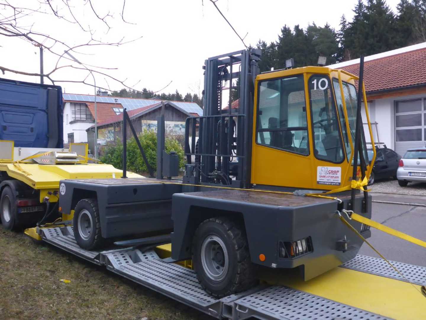 Used Forklift Baumann DX 50-14-45 Šoninis krautuvas (Image 3) Used Forklift Baumann DX 50-14-45 Šoninis krautuvas (Image 3)