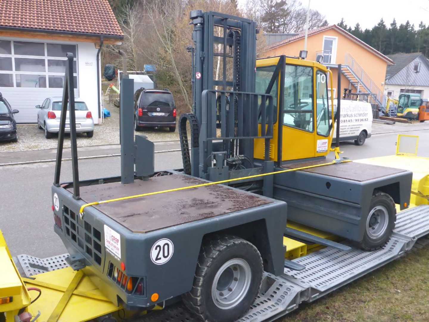 Used Forklift Baumann DX 50-14-45 Šoninis krautuvas (Image 4) Used Forklift Baumann DX 50-14-45 Šoninis krautuvas (Image 4)