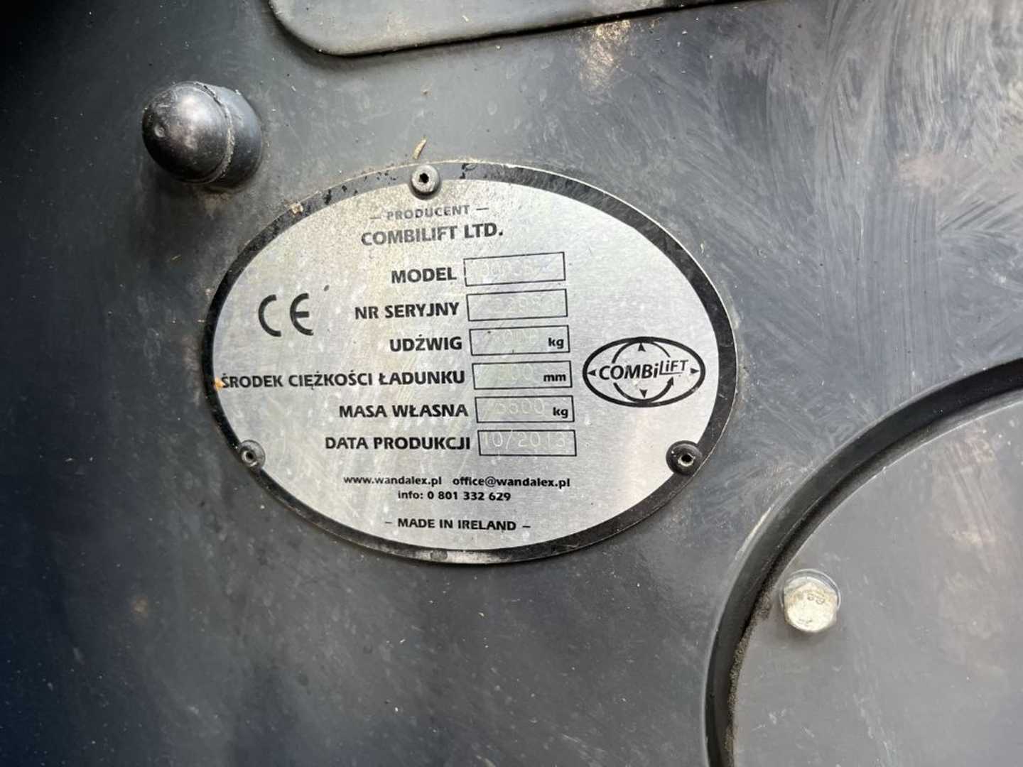 Used Forklift Combilift C3000CB Šoninis krautuvas (Image 4) Used Forklift Combilift C3000CB Šoninis krautuvas (Image 4)