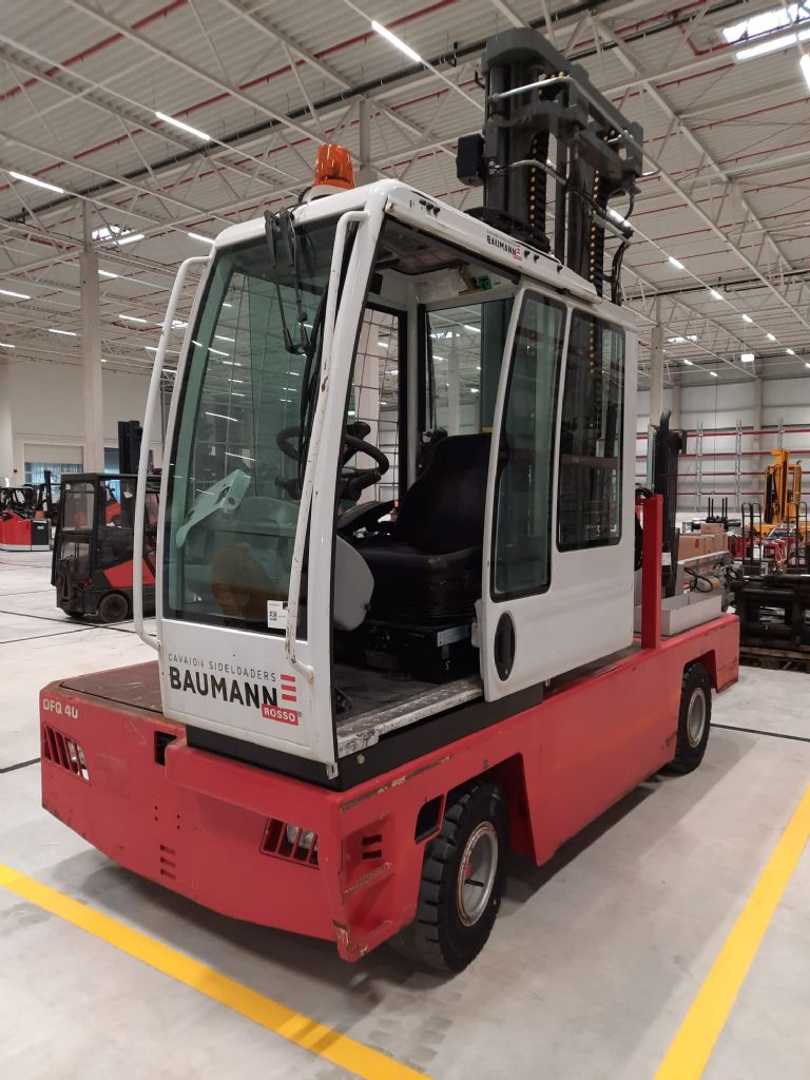 Used Forklift Baumann DFQ 40/12/55 Šoninis krautuvas (Image 1) Used Forklift Baumann DFQ 40/12/55 Šoninis krautuvas (Image 1)