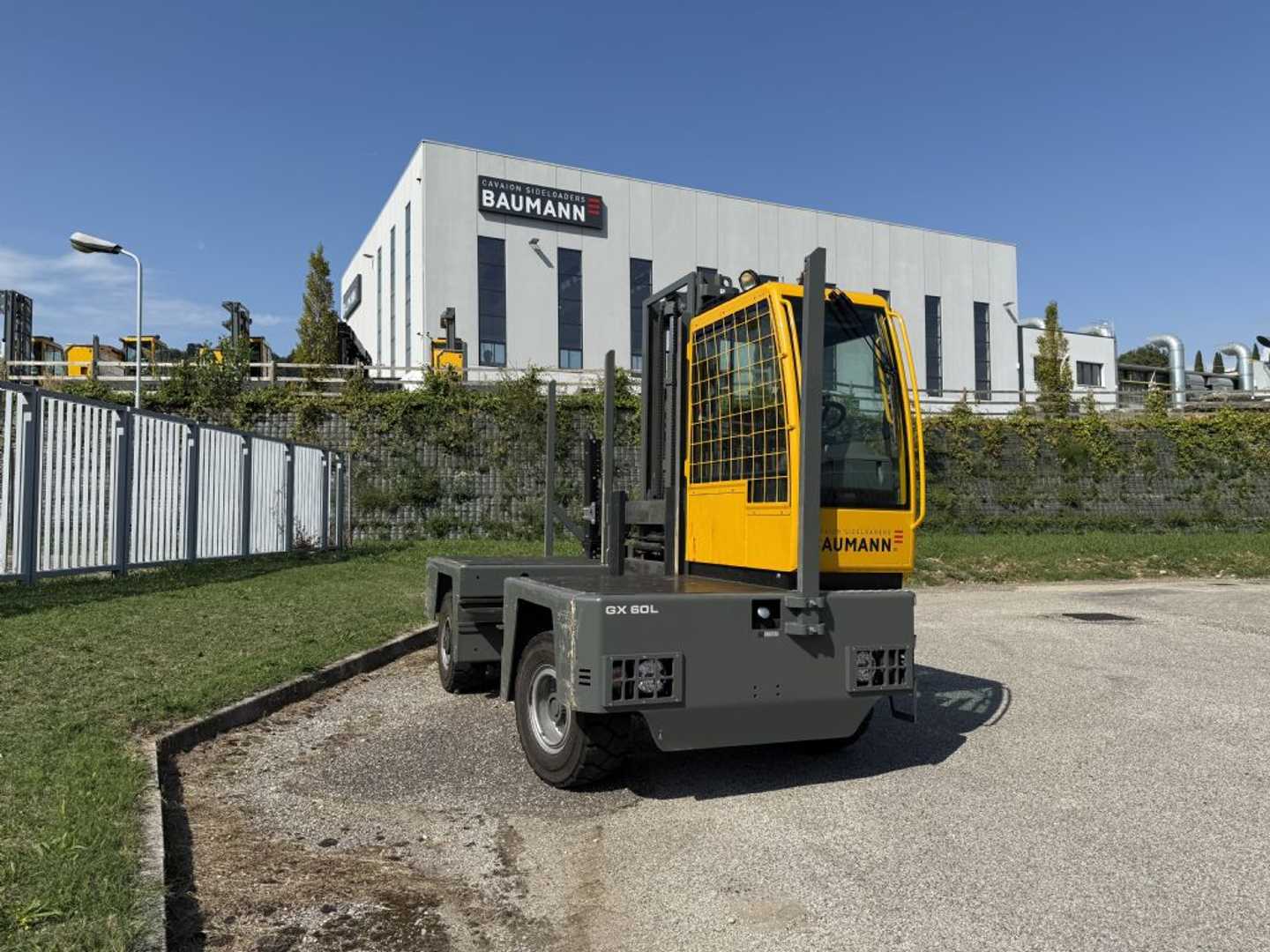 Used Forklift Baumann GX 60L/12/45 ST (UK) Classic Šoninis krautuvas (Image 4) Used Forklift Baumann GX 60L/12/45 ST (UK) Classic Šoninis krautuvas (Image 4)