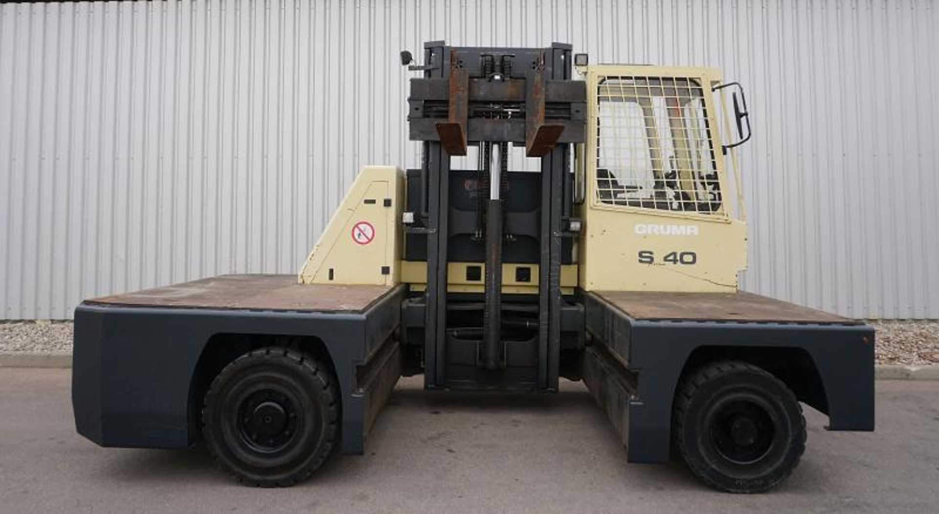 Used Forklift Hubtex S40E Šoninis krautuvas (Image 4) Used Forklift Hubtex S40E Šoninis krautuvas (Image 4)