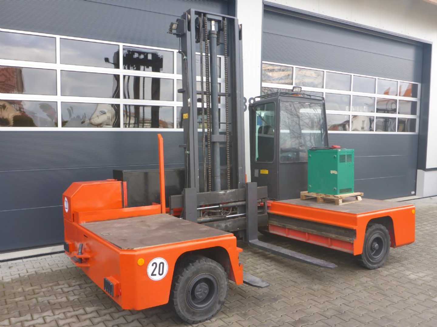 Used Forklift Jumbo L/ESN 50/16/55 Šoninis krautuvas (Image 5) Used Forklift Jumbo L/ESN 50/16/55 Šoninis krautuvas (Image 5)