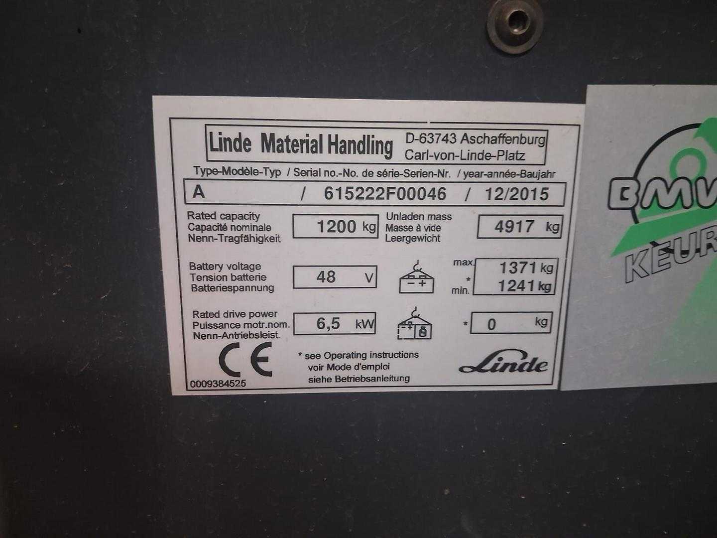 Used Forklift Linde A 12 Šoninis krautuvas (Image 2) Used Forklift Linde A 12 Šoninis krautuvas (Image 2)
