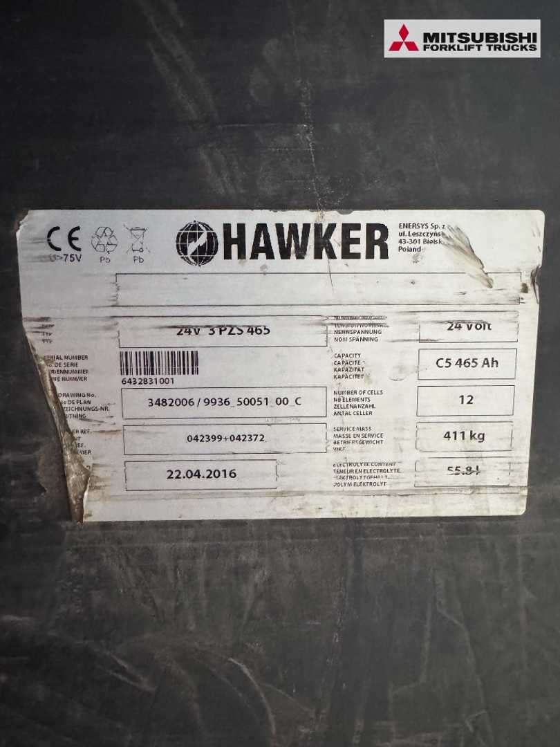 Used Forklift UniCarriers AJN 160 SDTFVS570 - Fahrerstandstapler - Šoninis krautuvas (Image 6)